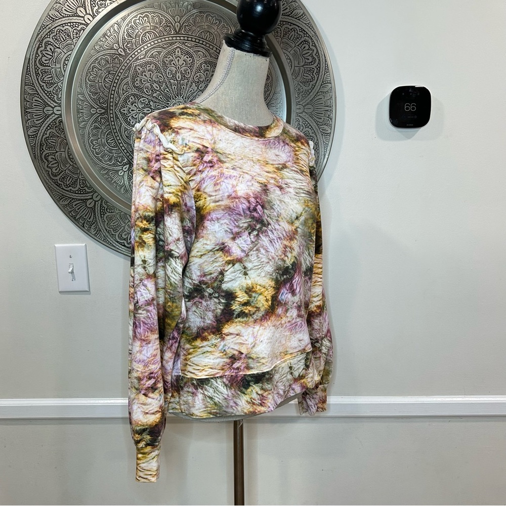 Marie Oliver marbled tie dye sweatshirt - Size Large - Picture 2 of 8